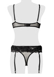Flowers - Lace lingerie set