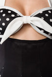 Abito Pin-Up con Scollo all'Americana