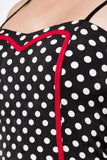 Sara - Abito a Pois Retrò con Volant