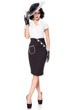 Gonna a Tubino Vintage Chic
