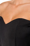 Abito nero con Spalle Scoperte