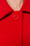 Giacca Corta Vintage in Lana rossa