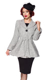 Blazer Vintage in Lana con Cintura