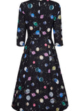Planets - space themed pin-up dress