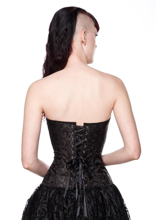 Corset en brocart