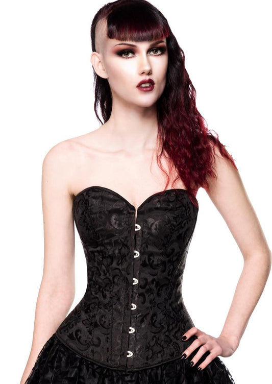 Corset en brocart