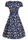 Wonderland - Alice in Wonderland themed pin-up dress