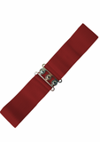 Pin-Up belt with metal buckle - various colors 