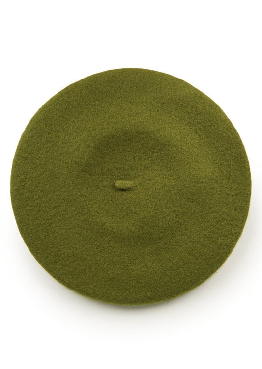 berretto vintage verde