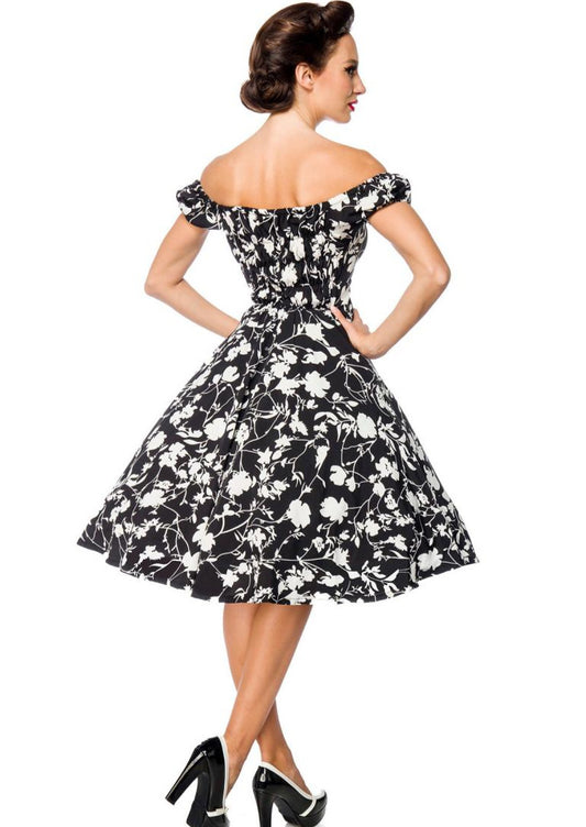 Adele - 50s retro floral dress