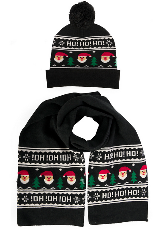 Baby Babbo Natale - berretto e sciarpa