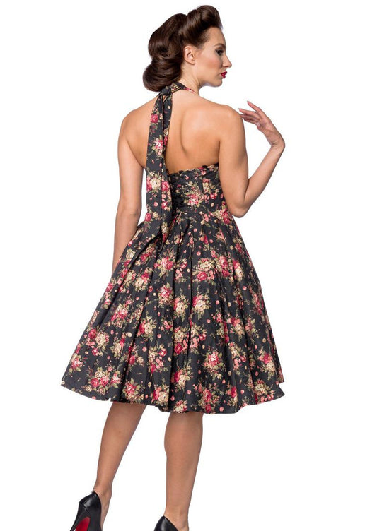 Eleonora - Retro 50s floral dress with bodice