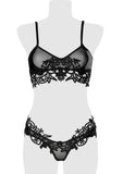 Flora - Set di lingerie in pizzo