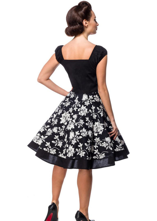 Odette - 50s retro floral dress