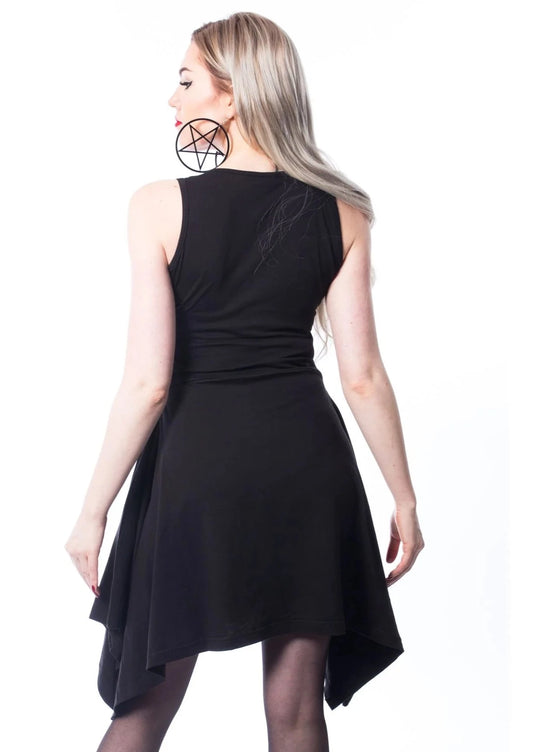 Roses - goth dress with roses